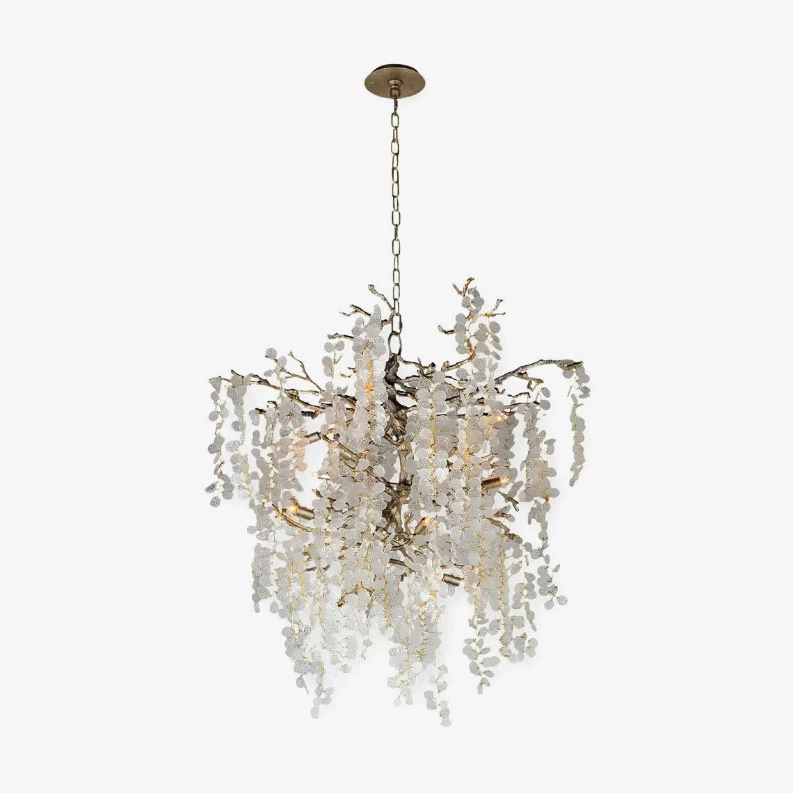 Shiro Noda Crystal Pendant Chandelier