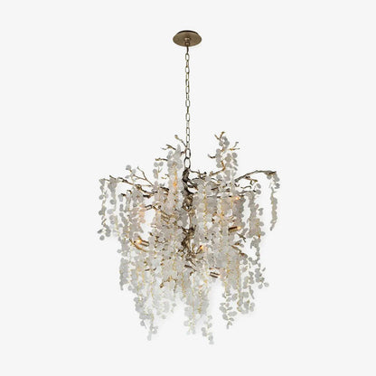 Shiro Noda Crystal Pendant Chandelier