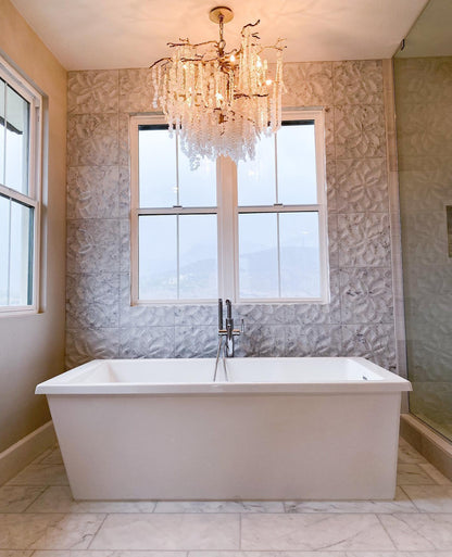 Shiro Noda Crystal Pendant Chandelier