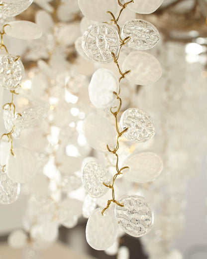 Shiro Noda Crystal Pendant Chandelier