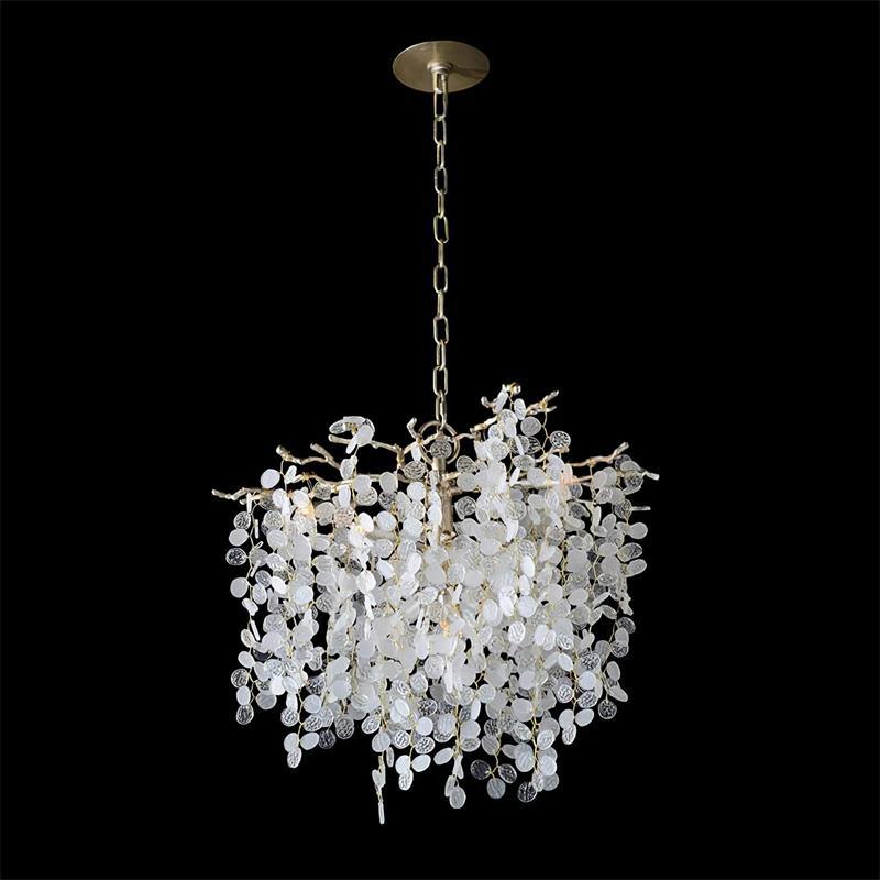 Shiro Noda Crystal Pendant Chandelier