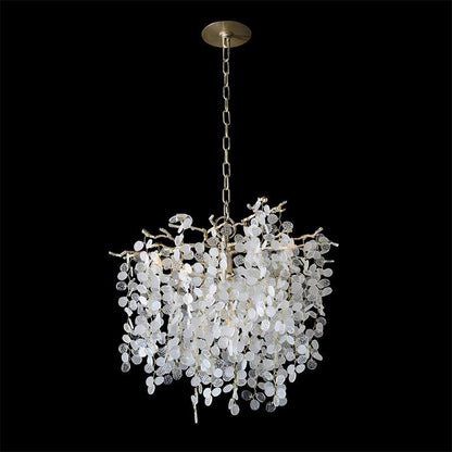 Shiro Noda Crystal Pendant Chandelier