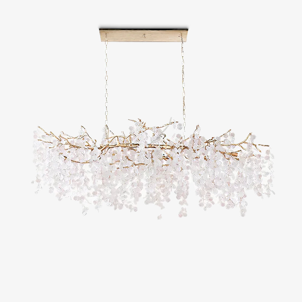 Shiro Noda Crystal Pendant Chandelier