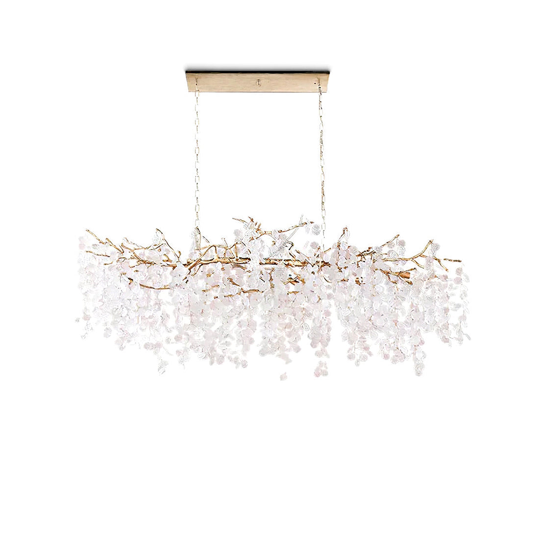 Shiro Noda Crystal Pendant Chandelier