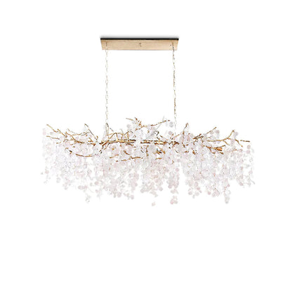 Shiro Noda Crystal Pendant Chandelier