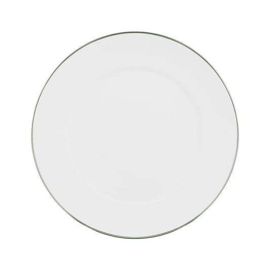 Platinum Rimmed Charger Plate