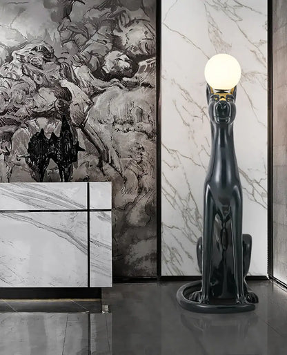 Rylight Pup Sculpture Floor Lamp