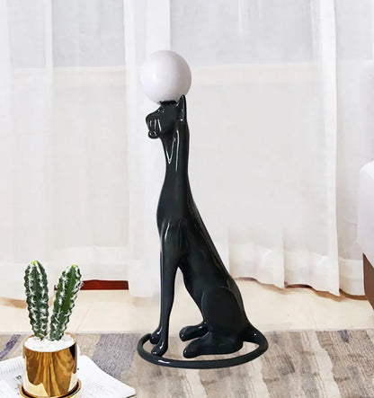 Rylight Pup Sculpture Floor Lamp