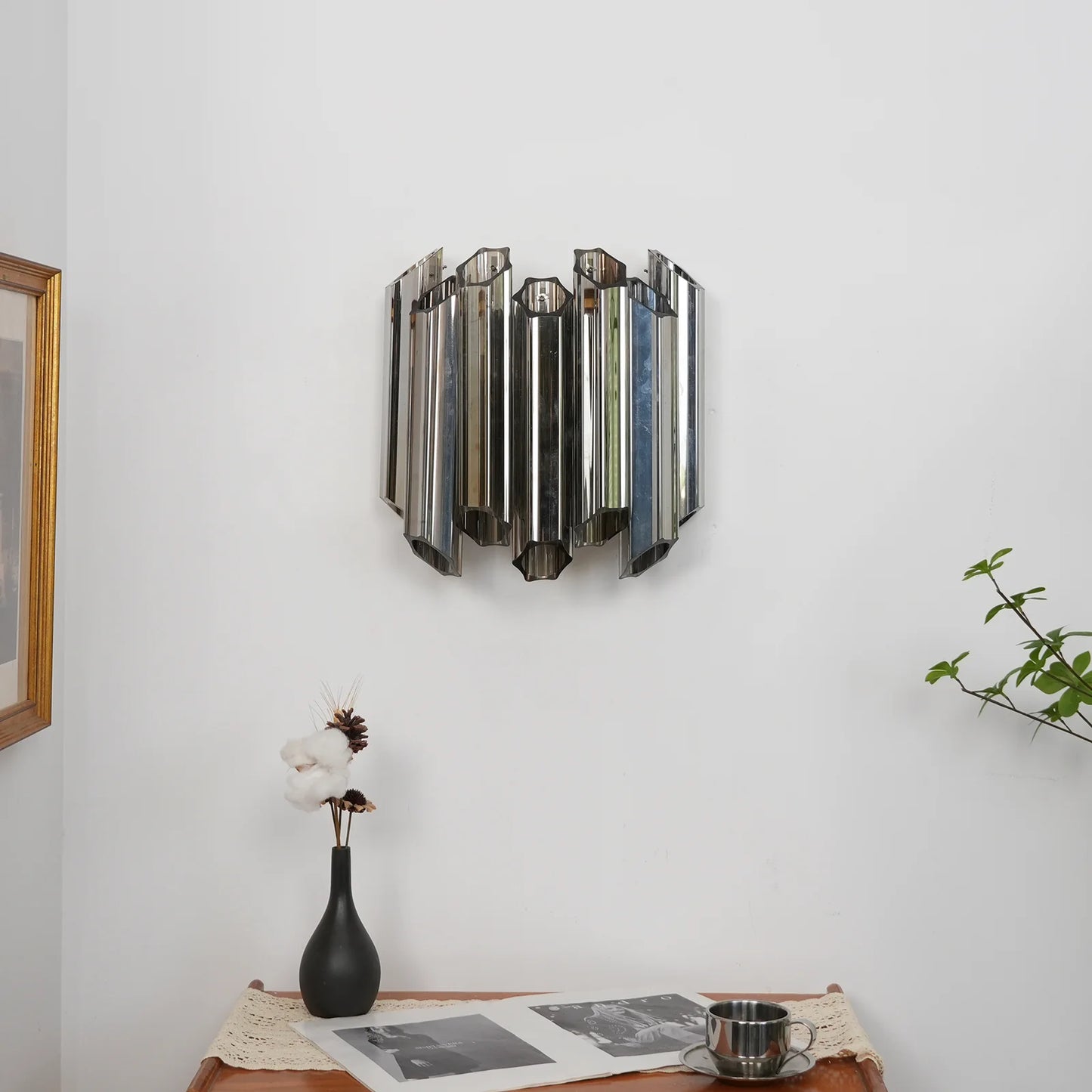 Palermo Eclipse Mirror Sconce Light
