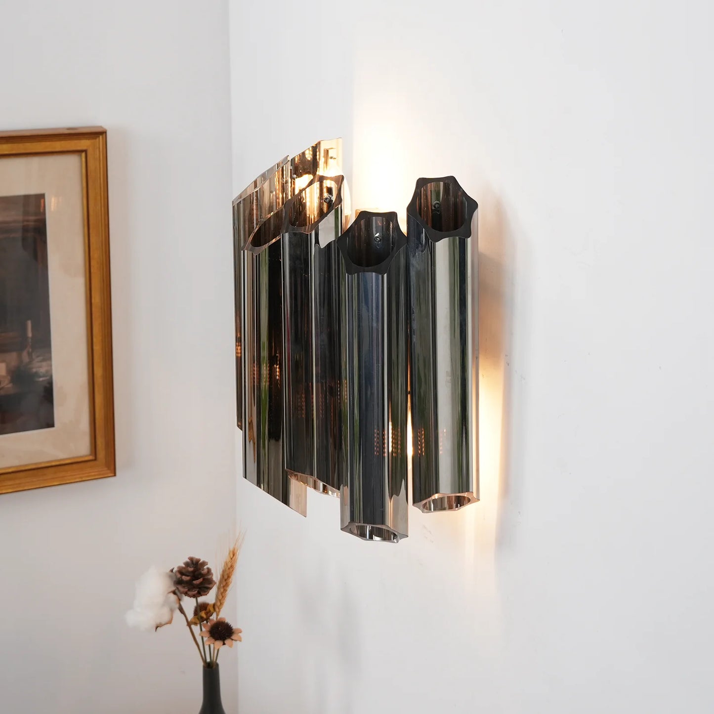 Palermo Eclipse Mirror Sconce Light