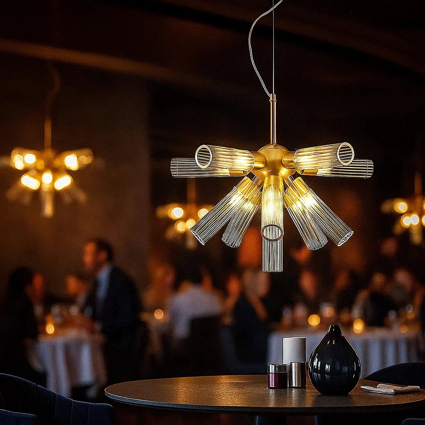 Sputnik Starburst Chandelier