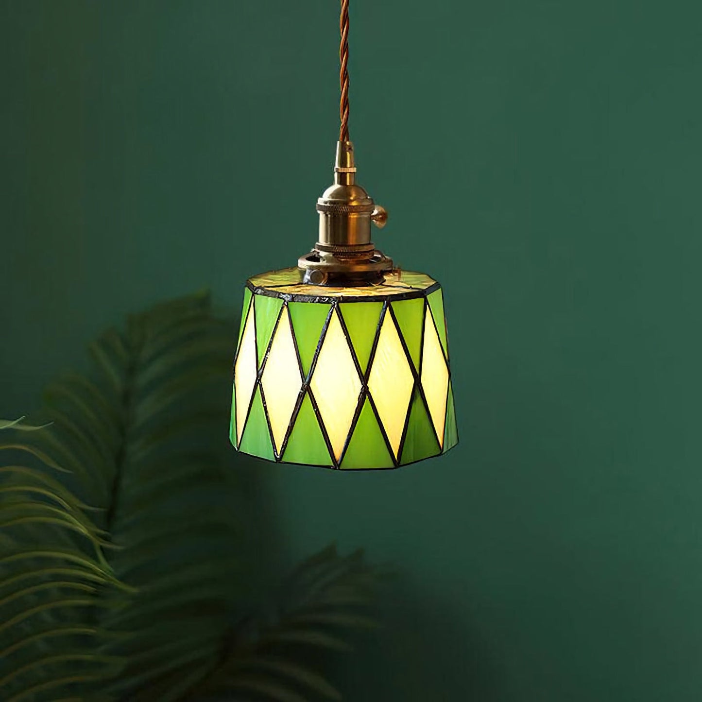 Stained Glass Radiance Pendant