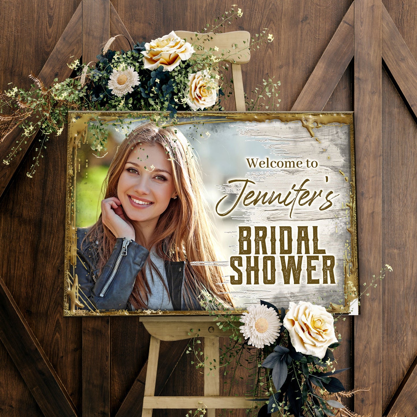 Bride‑to‑Be Welcome Sign