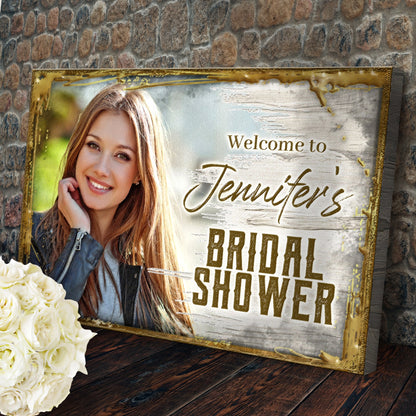 Bride‑to‑Be Welcome Sign
