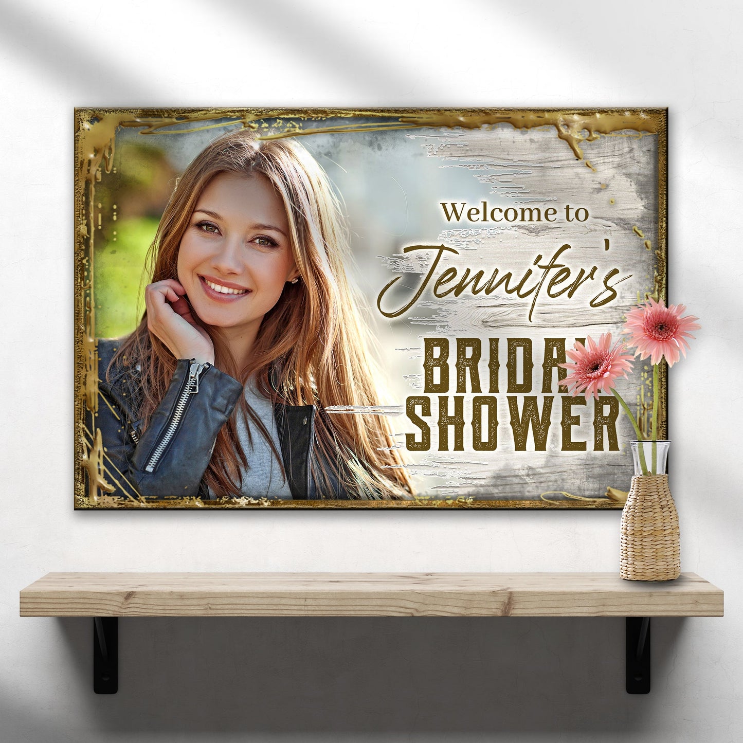 Bride‑to‑Be Welcome Sign