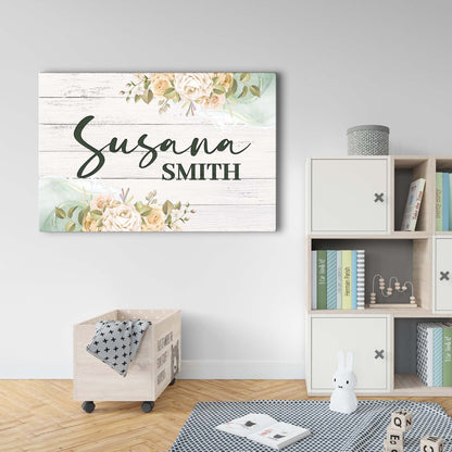 Bloom & Joy Girls Room Sign