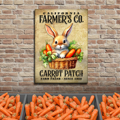 Carrot Patch Farmstand Sign