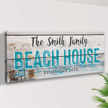 Ocean Breeze Home Sign II