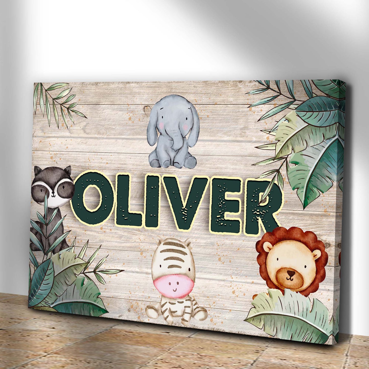 Jungle Journey Kids Room Sign