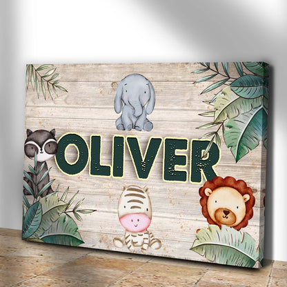 Jungle Journey Kids Room Sign