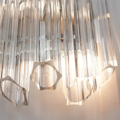 Palermo Crystal‑Mirror Sconce
