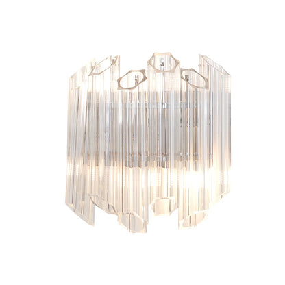 Palermo Crystal‑Mirror Sconce