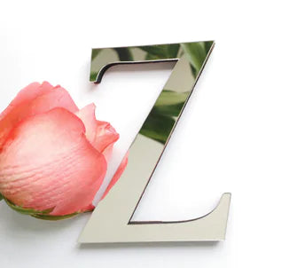 3D Acrylic Mirror Letter Wall Stickers for Decor