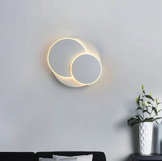 Contemporary Circle Wall Light
