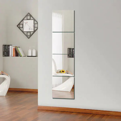 Acrylic Square Dressing Mirror - Creative Wall Décor