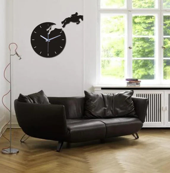 DIY 3D Wall Clock with Eco-Friendly Acrylic Design