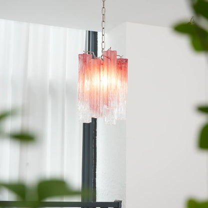 Murano Vetro Rosso Gradient Chandelier