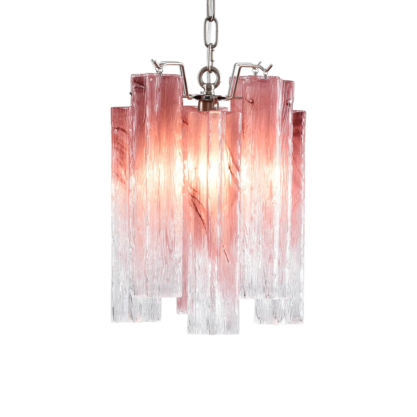 Murano Vetro Rosso Gradient Chandelier