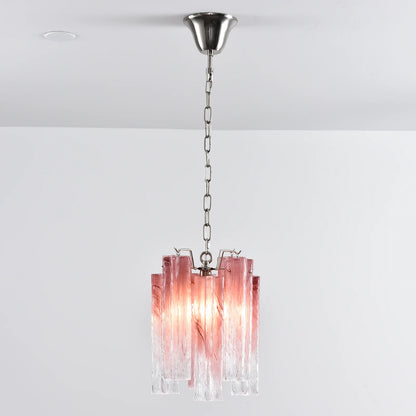 Murano Vetro Rosso Gradient Chandelier