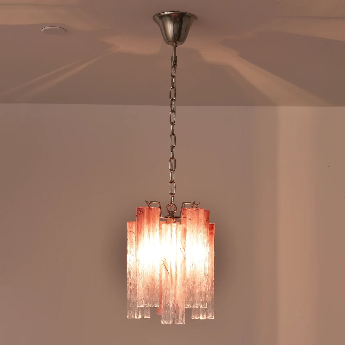 Murano Vetro Rosso Gradient Chandelier