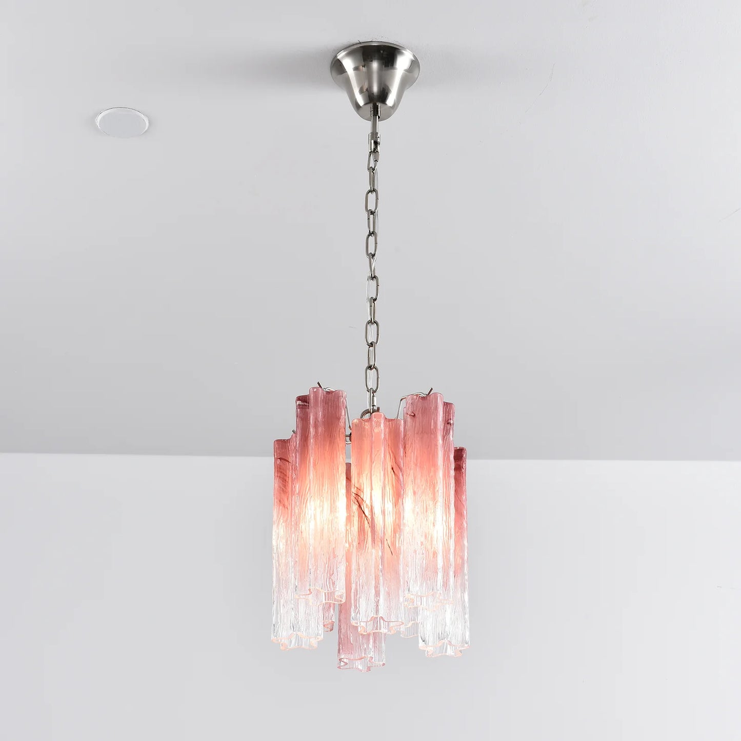 Murano Vetro Rosso Gradient Chandelier