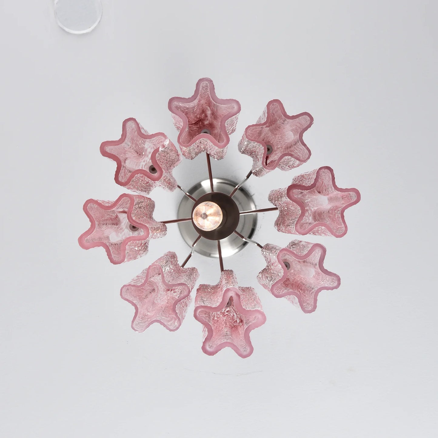 Murano Vetro Rosso Gradient Chandelier