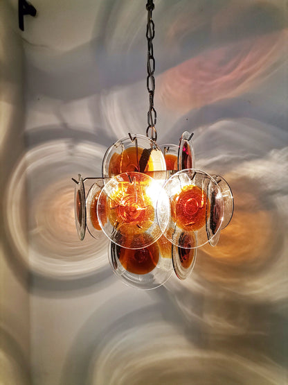Murano Vetro Terra Glow Chandelier