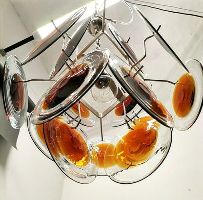 Murano Vetro Terra Glow Chandelier