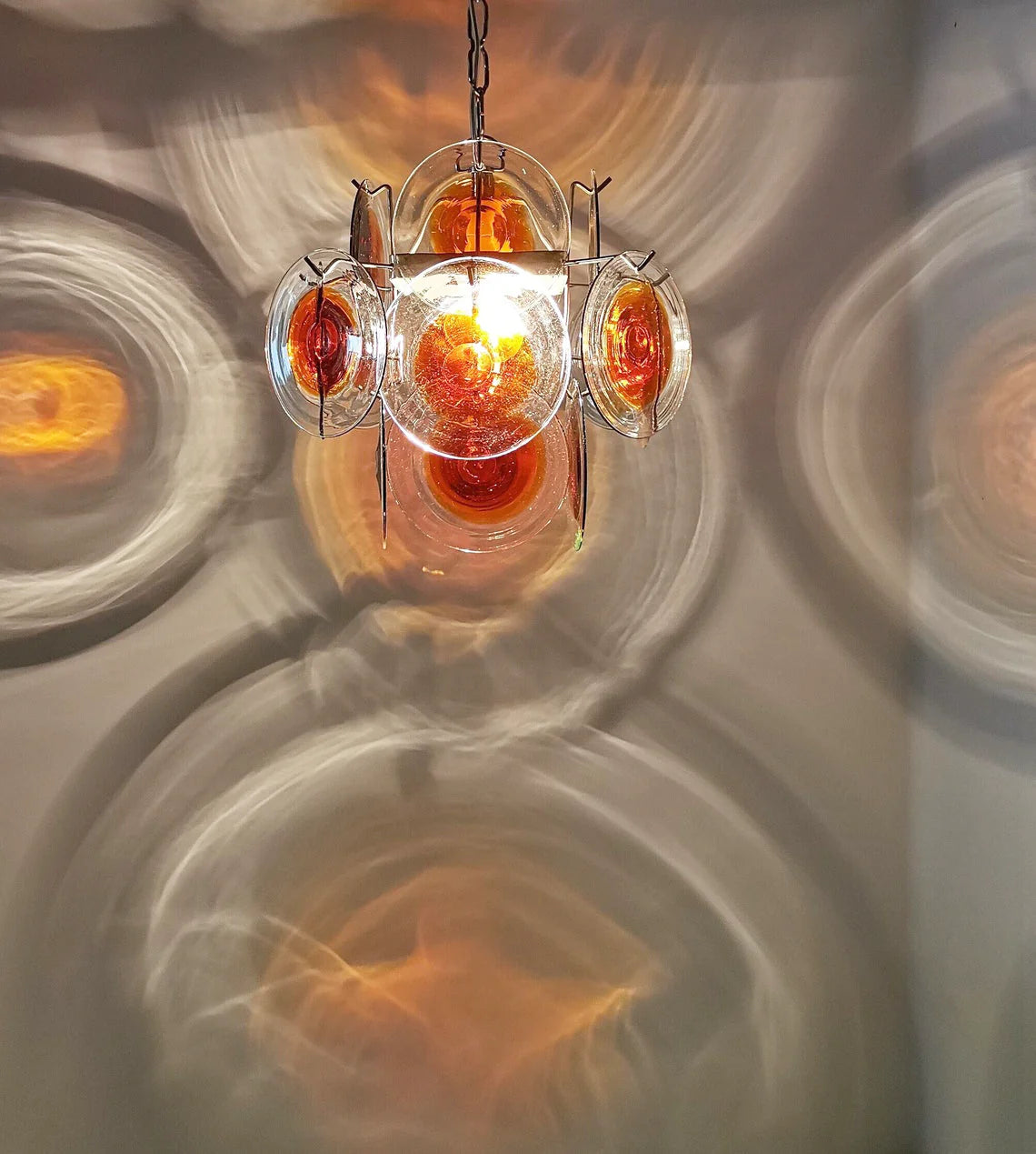 Murano Vetro Terra Glow Chandelier