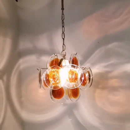 Murano Vetro Terra Glow Chandelier
