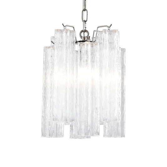 Murano Crystal‑Clear Vintage Chandelier