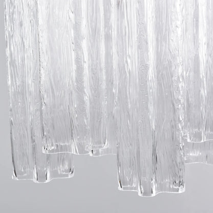 Murano Crystal‑Clear Vintage Chandelier