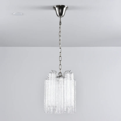 Murano Crystal‑Clear Vintage Chandelier