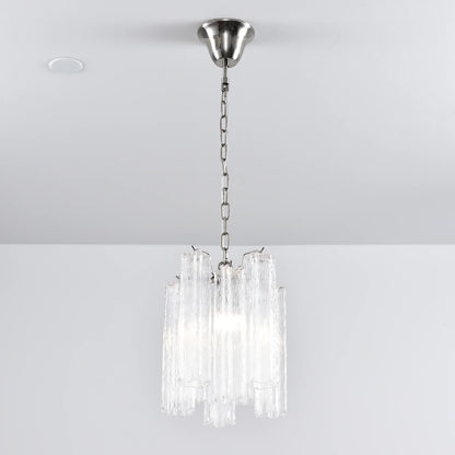 Murano Crystal‑Clear Vintage Chandelier