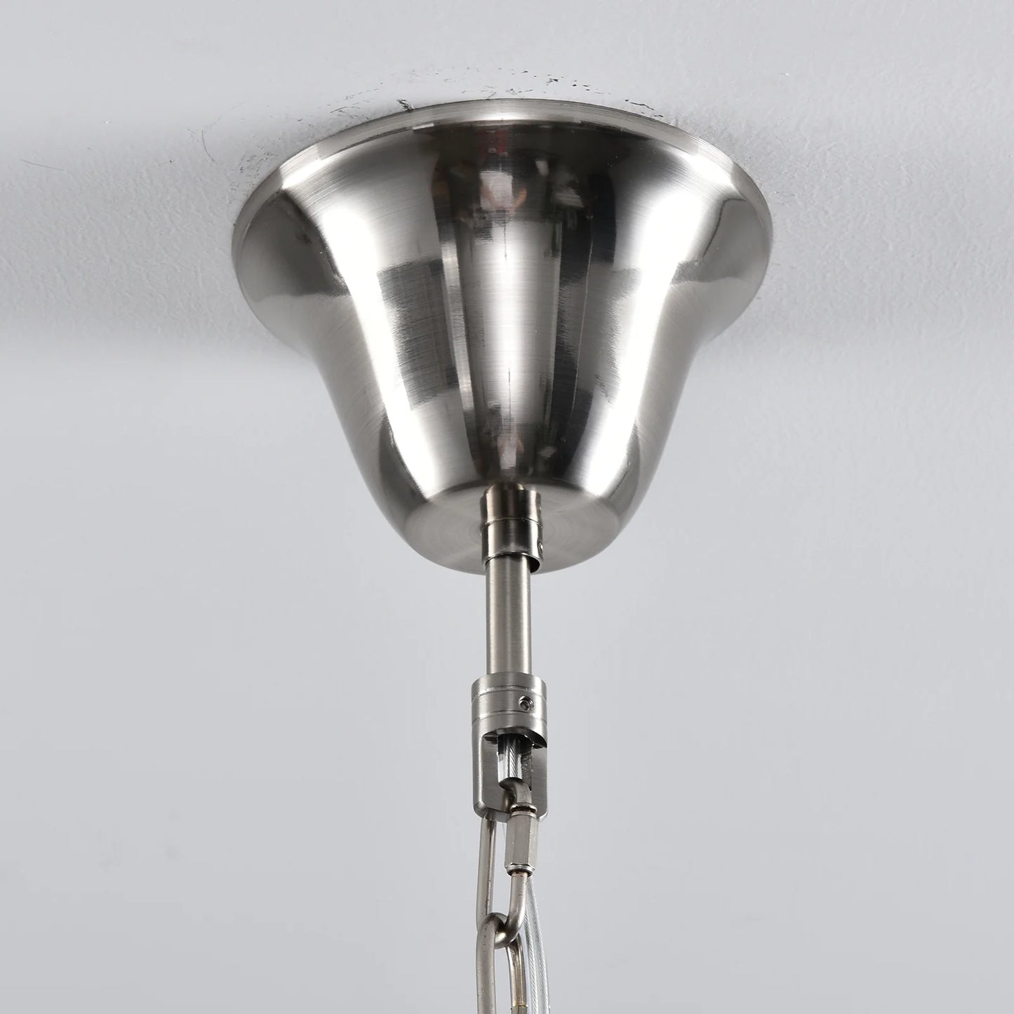 Murano Crystal‑Clear Vintage Chandelier