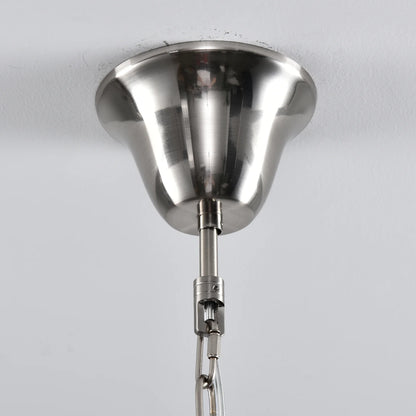 Murano Crystal‑Clear Vintage Chandelier