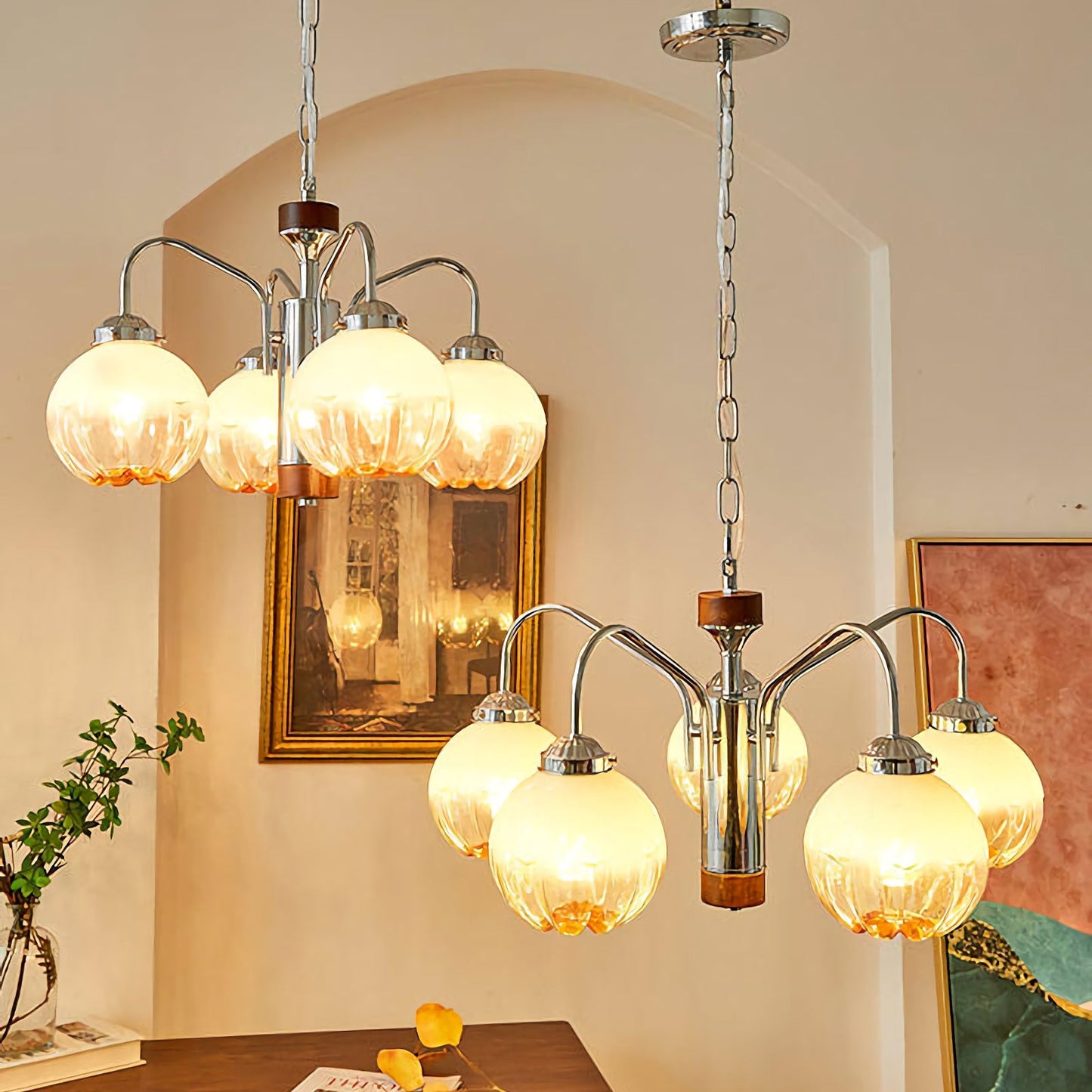 Flower Bud Radiance Chandelier