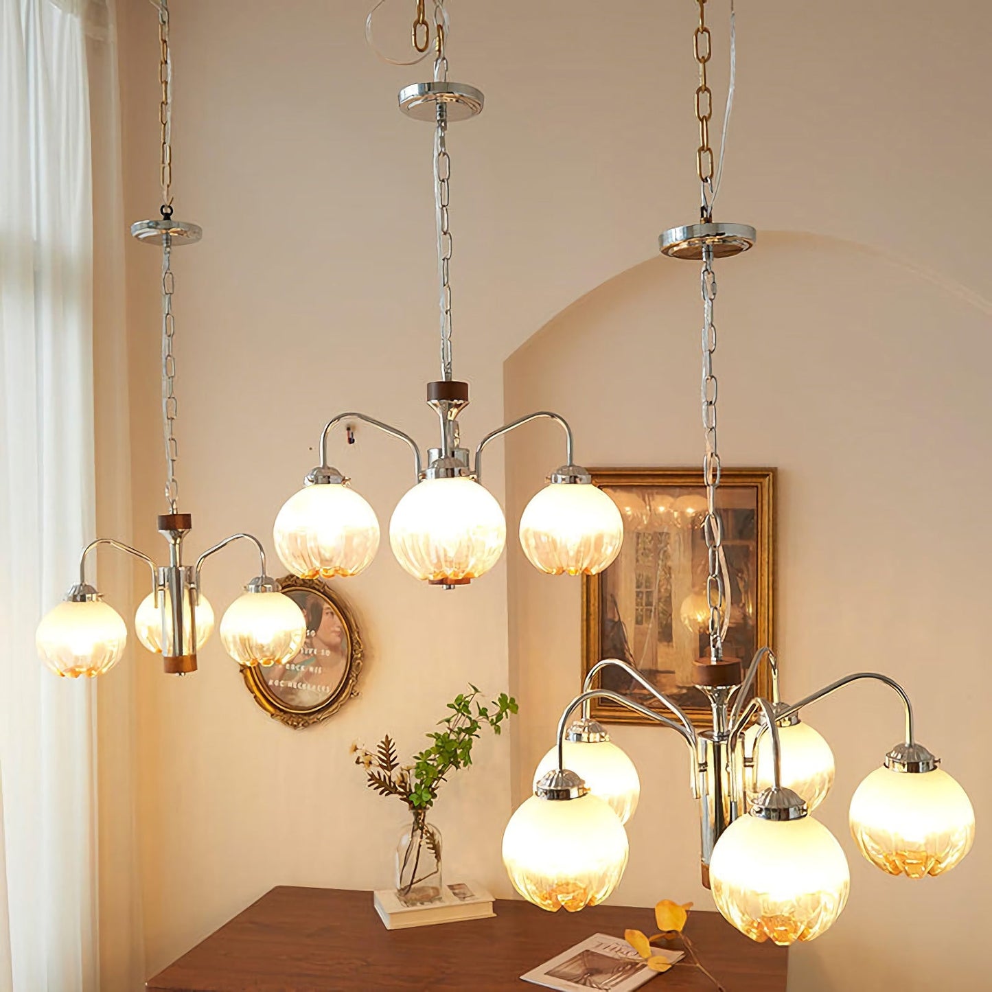 Flower Bud Radiance Chandelier