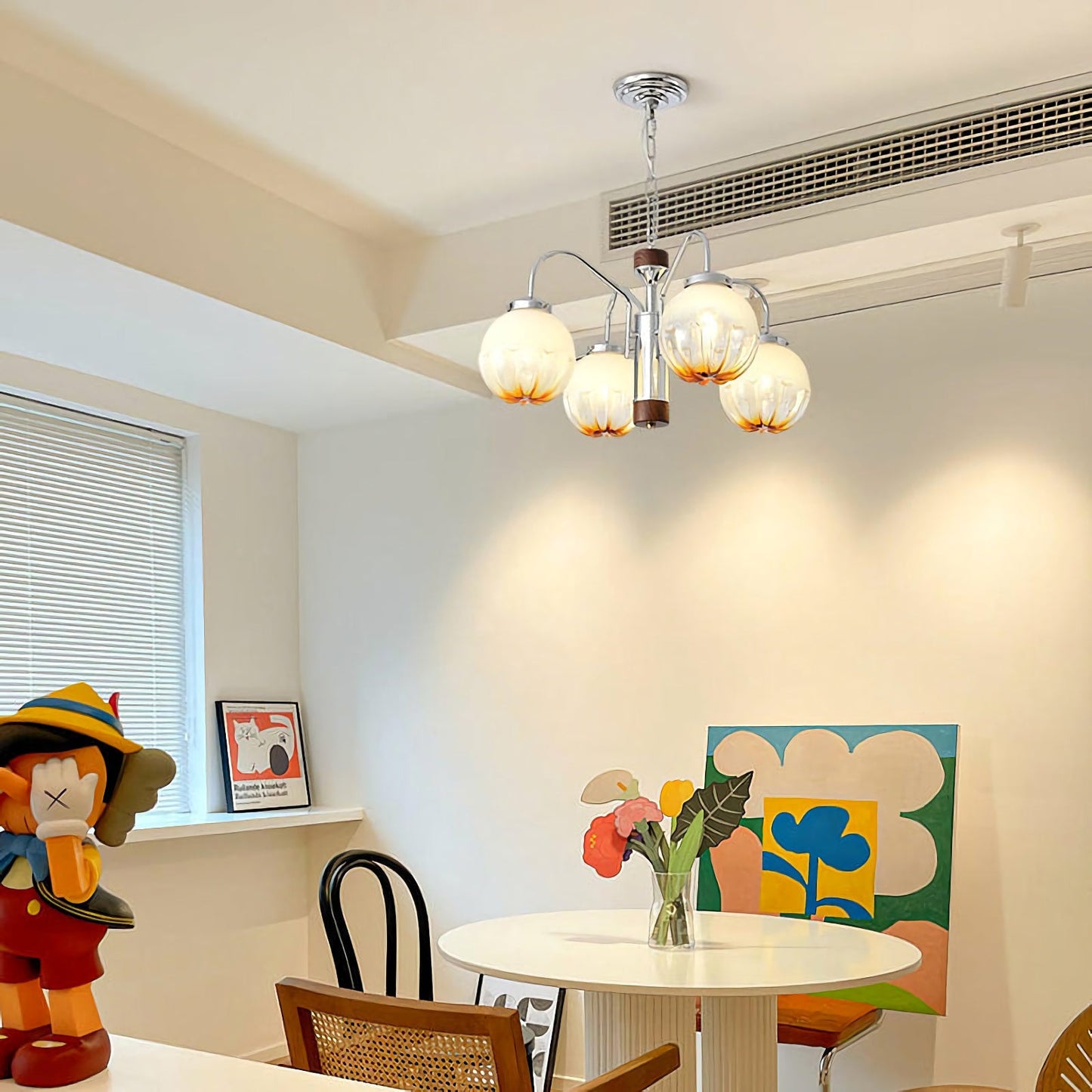 Flower Bud Radiance Chandelier