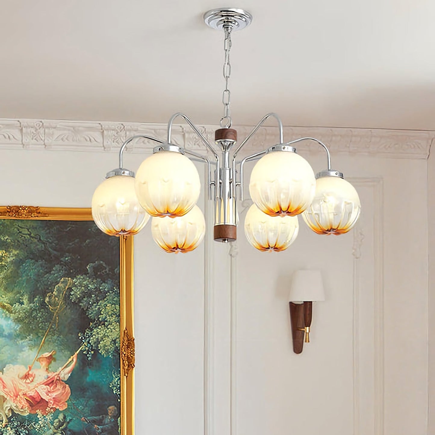 Flower Bud Radiance Chandelier